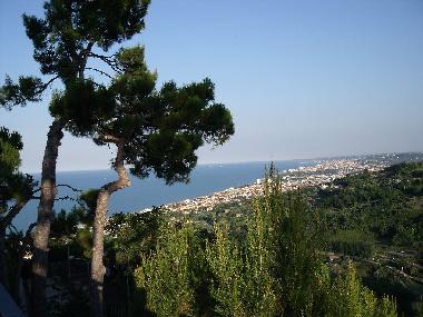 Panorama blick nach Silvi-Marina