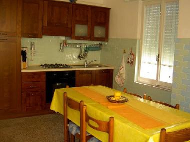 Kueche mit zugang zum Balcon