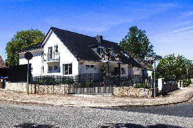 Auenansicht unseres groen Ferienhauses
