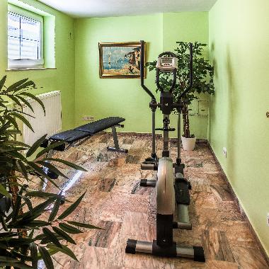 Unser hauseigene Fitnessraum