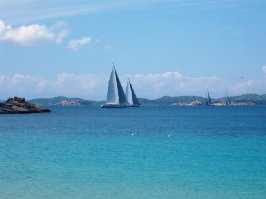 Segelregatta vor Baja Sardinia Swan-Cup