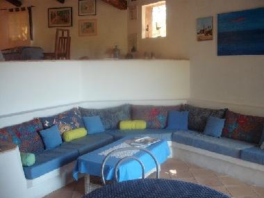 gemauerte Eckcouch Wohneinheit 2