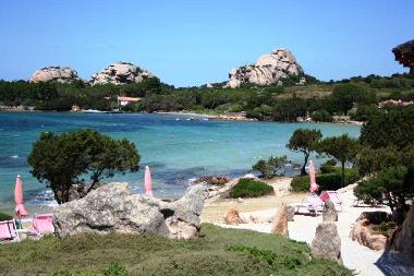 Strand des Porto Sole ca. 700 Meter vom Haus entfernt