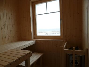 Sauna mit Meerblick