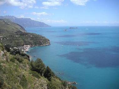 Amalfi K�ste und Bucht von Marina del Cantone
