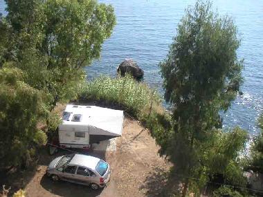 Campingplatz direkt am Strand