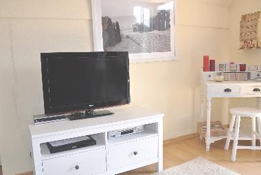 Wohnzimmer mit Flachbildschirm