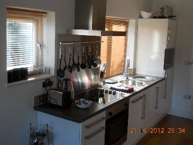 K�chenzeile mit Sp�ler