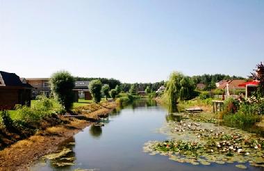 Blick auf einem schnem Teich im Park