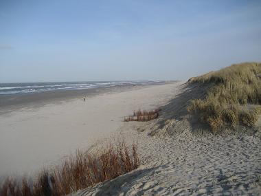 Strand Buren 800 m entfernt.
