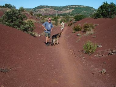 Wandern: Lac du Salagou.