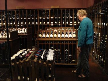 Viel, viele schoene Weine im Gegend