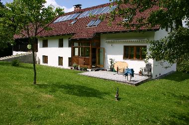 Ferienhaus im Sommer