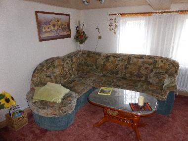 Sofaecke im Wohnzimmer