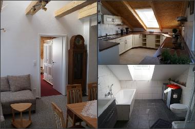  Wohnzimmer, K�che, Bad 