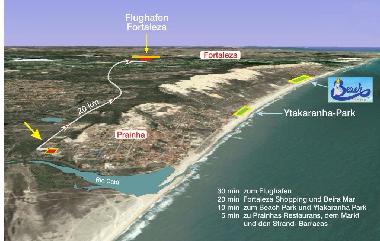 20 minuten zum flughafen und zur stadt