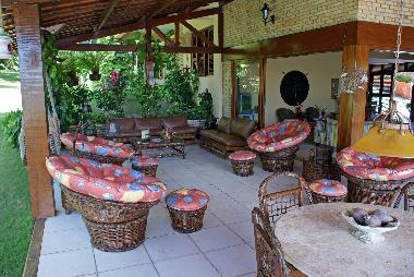 gem�tliche Sitzecke zum abendlichen geniessen der Caipirinha oder einem Glas Wein