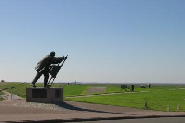 Das Deicherbauerdenkmal Dorum-Neufeld