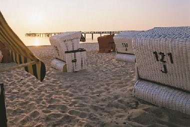 Der feinsandige Strand