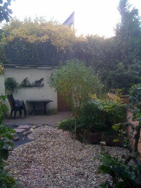 Kieselgarten mit Sitzgruppe