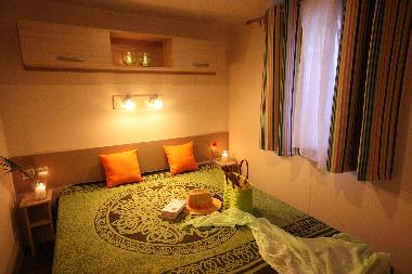 Das Doppelbett vom Chalet