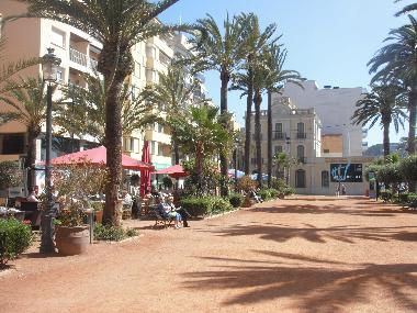 Strandpromenade (1 Gehminute vom Appartement)