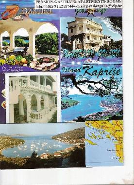 Ferienwohnung in Kaprije island /ideal for Families-Groups (Sibensko-Kninska) oder Ferienwohnung oder Ferienhaus