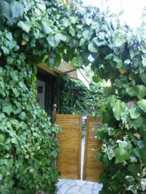 Eingang zur Terrasse