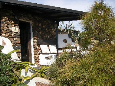 das kleine, untere Ferienhuschen ist als Hochzeits-Suite sehr beliebt