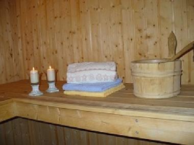 hauseigene Sauna