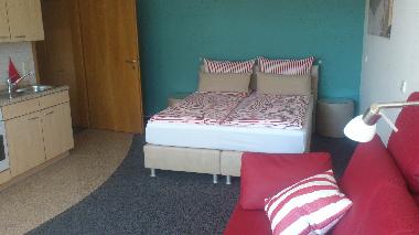 Appartement: grozgiges Studio mit Einbaukche