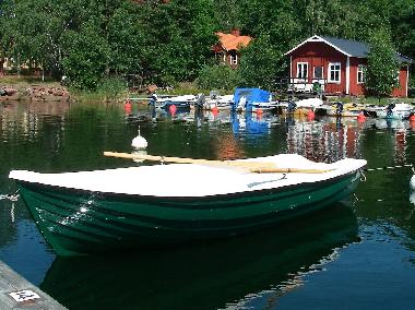 Boot am eigenen Stegplatz