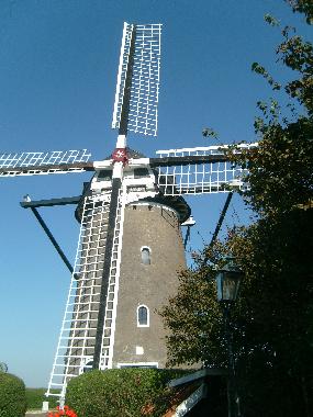 Alte Windmhle auf der Insel