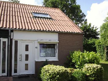Vorderseite des Hauses