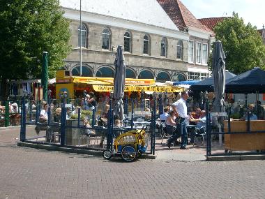 Straencafe in Zierikzee