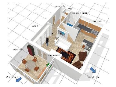 Ferienhaus in Esparron de verdon (Alpes-de-Haute-Provence) oder Ferienwohnung oder Ferienhaus