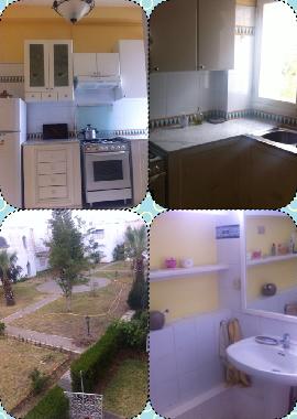 Der Blick von K�che 