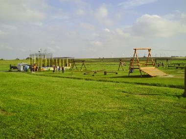 Spielplatz f�r unsere Kleinen am Strand