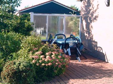 Sitzecke auf der Terrasse