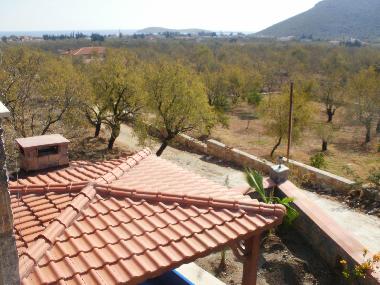 Aussicht Meer und Gebirge