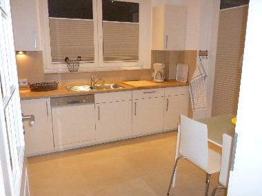 Die Luxus-K�che - der Arbeitsbereich mit Geschirrsp�ler