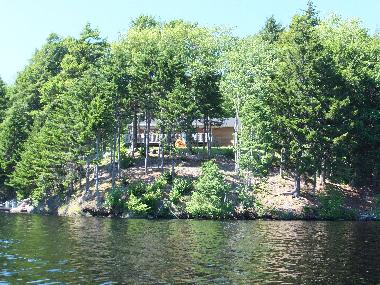 Lodge vom Lake Sissiboo