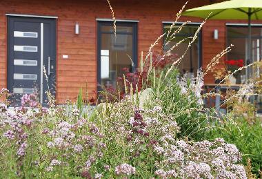 Terasse und Garten Ferienhaus Schmied