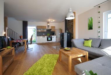 Wohnraum Erdgeschoss Ferienhaus Schmied
