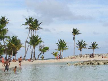 Strand in 300 m Entfernung