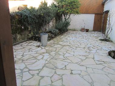 Innenhof von allen Seiten blickgeschtzt