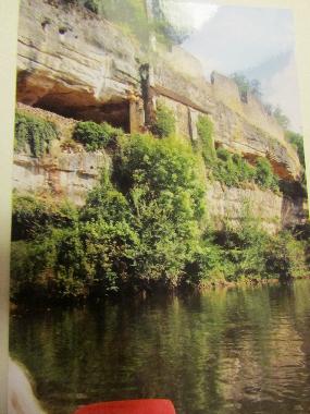 Paddeln auf der malerischen Vzre