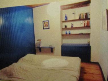 Das blaue Schlafzimmer