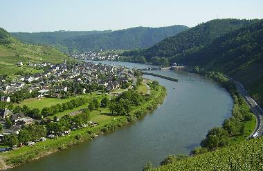 Blick auf die Staustufe Fankel