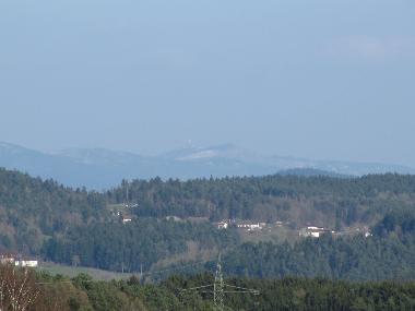 Ausblick auf den groen Arber